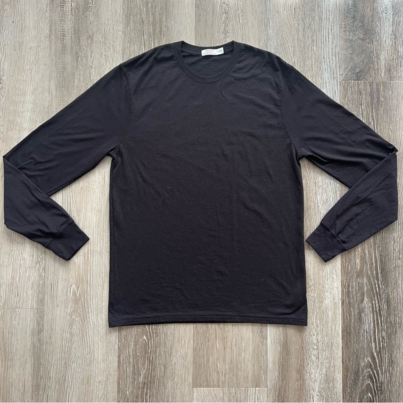 Hanes classic l/s crewneck tee - Picture 2 of 6